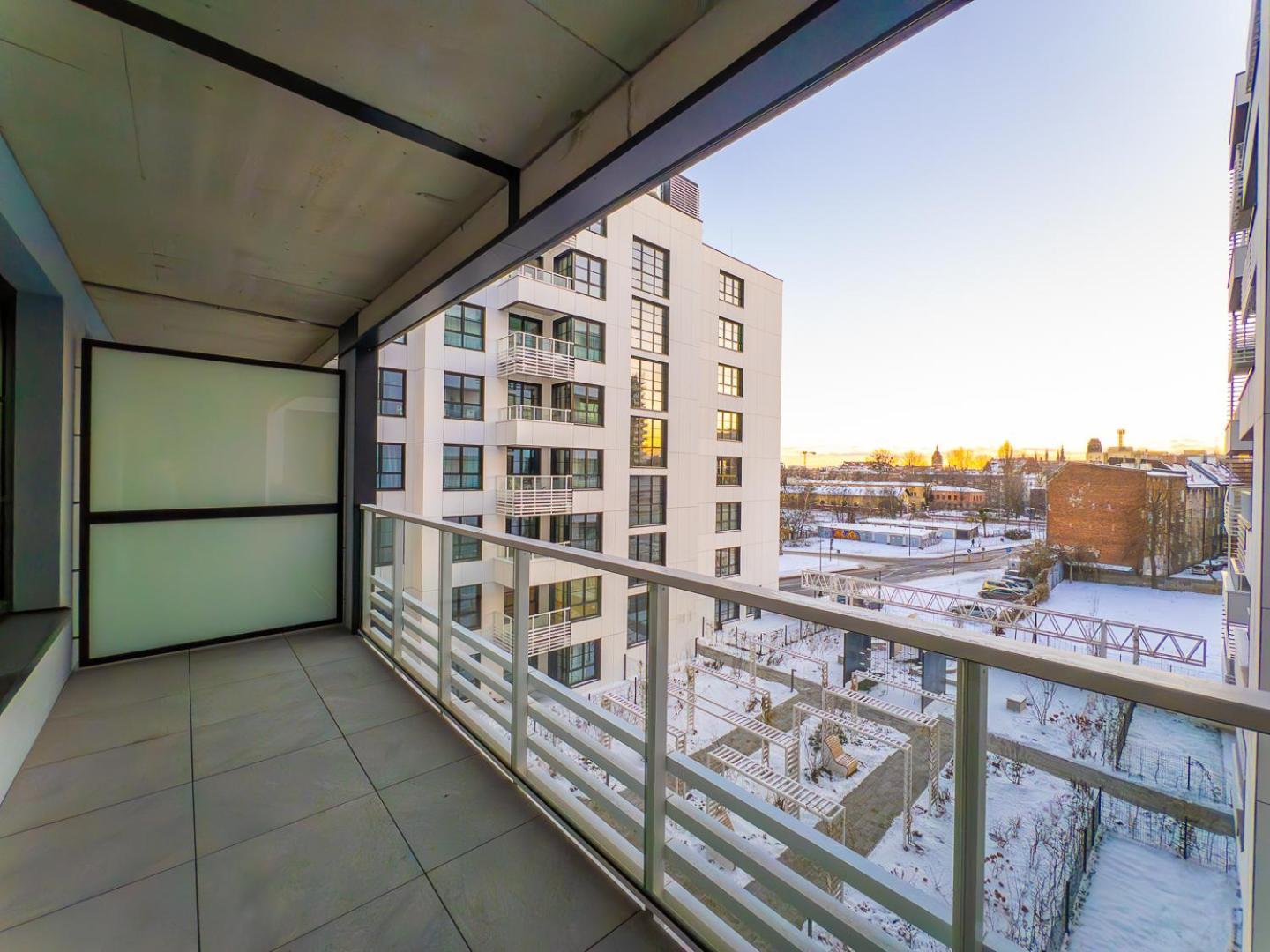 Apartament Z Dwiema Sypialniami + Parking 格但斯克 外观 照片