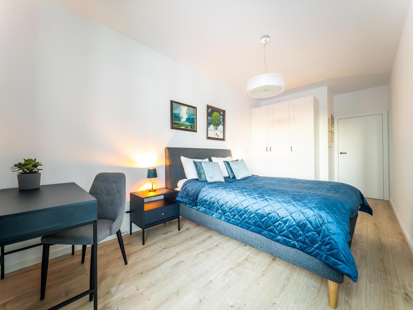 Apartament Z Dwiema Sypialniami + Parking 格但斯克 外观 照片