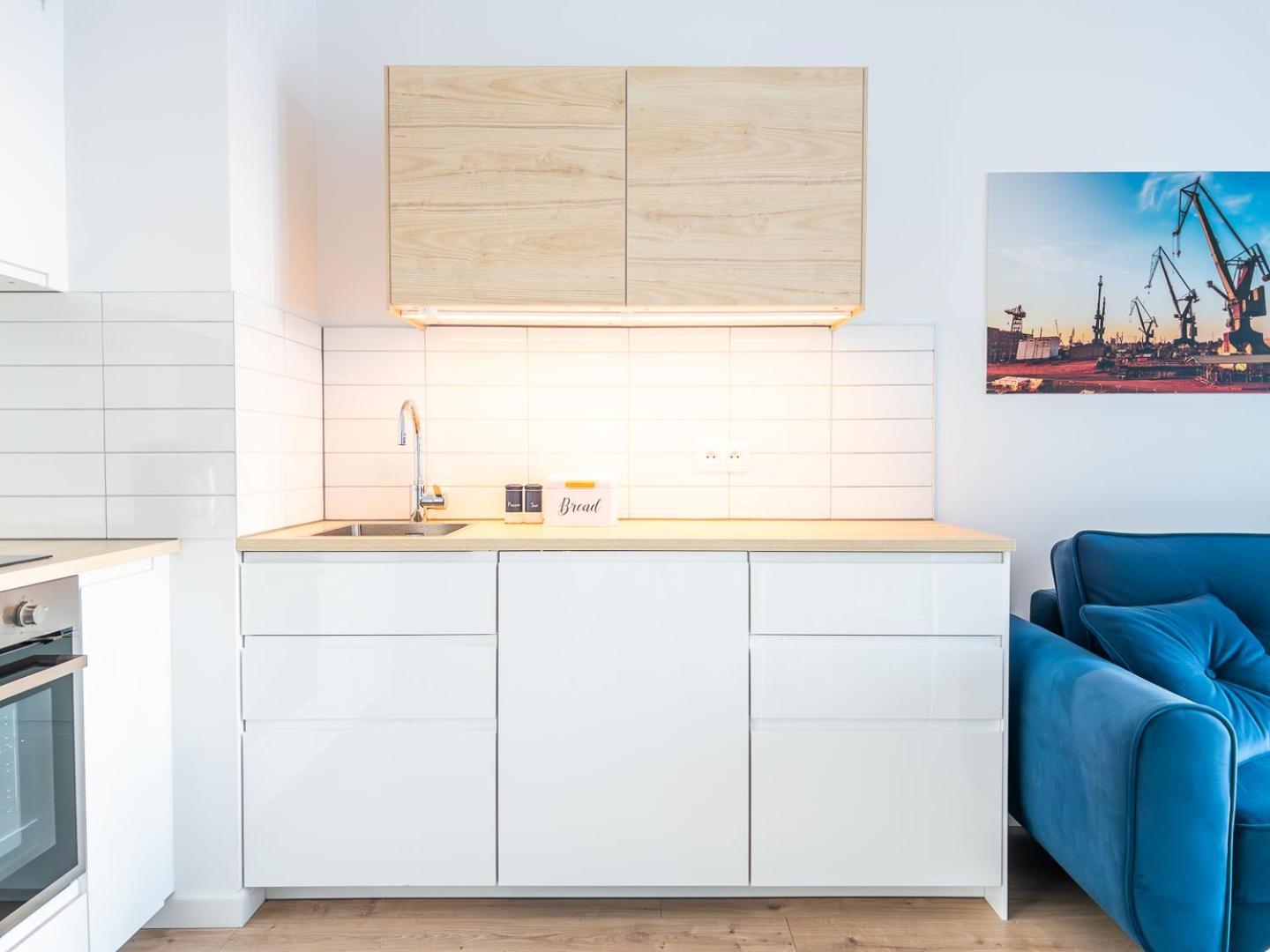 Apartament Z Dwiema Sypialniami + Parking 格但斯克 外观 照片