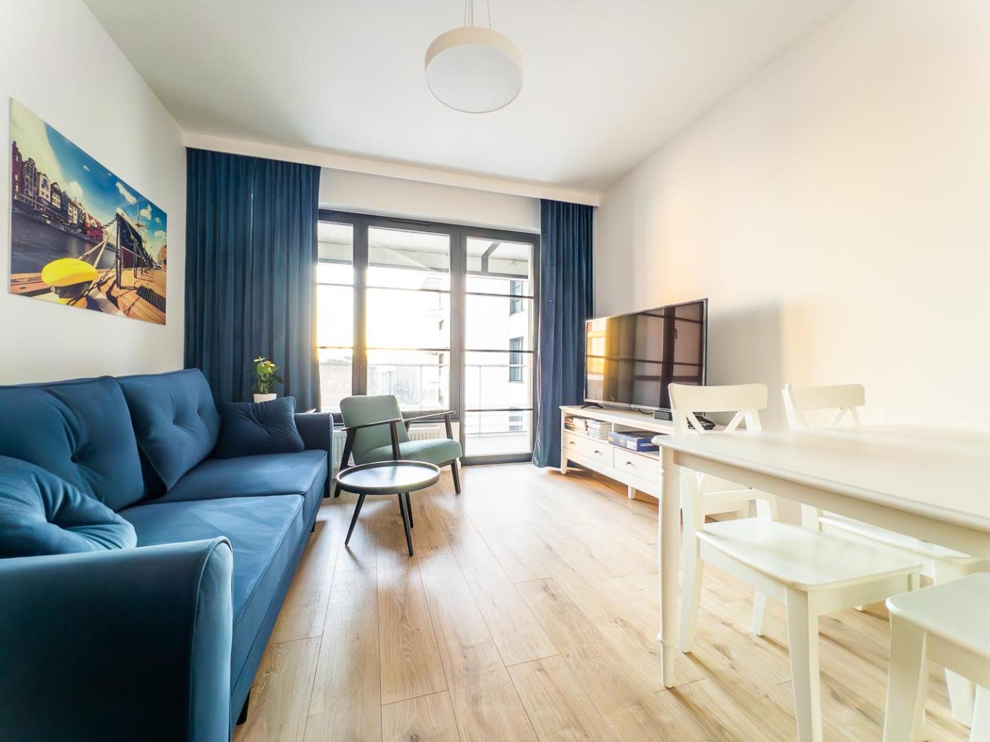 Apartament Z Dwiema Sypialniami + Parking 格但斯克 外观 照片